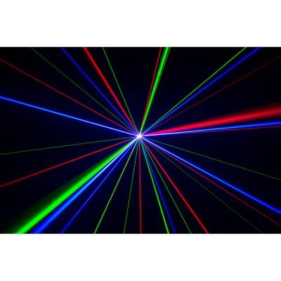 Laser da discoteca multiplo a 6 raggi RGB