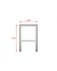 SET Frame - A Module - 075(h) x 050(w) cm